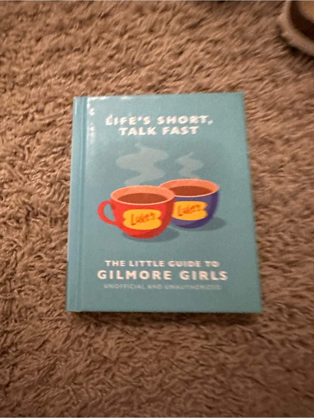 The Little Guide to Gilmore Girls Hardcover Book - Teal